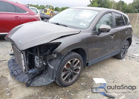 2016 Mazda Cx-5 Grand Touring z USA, uszkodzony, nr VIN JM3KE4DY1G0740045